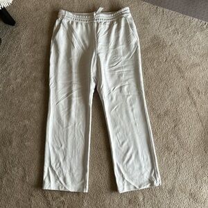 lululemon athletica light grey Straight Leg Pants